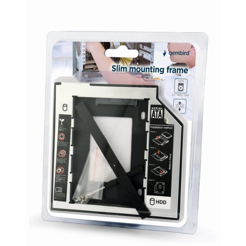 Gembird MF-95-01 drive bay panel 13.3 cm (5.25") Control panel