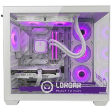Lorgar Išplėstinė A201 7500F 32GB 1SSD RTX5060Ti 16GB W11 Balta