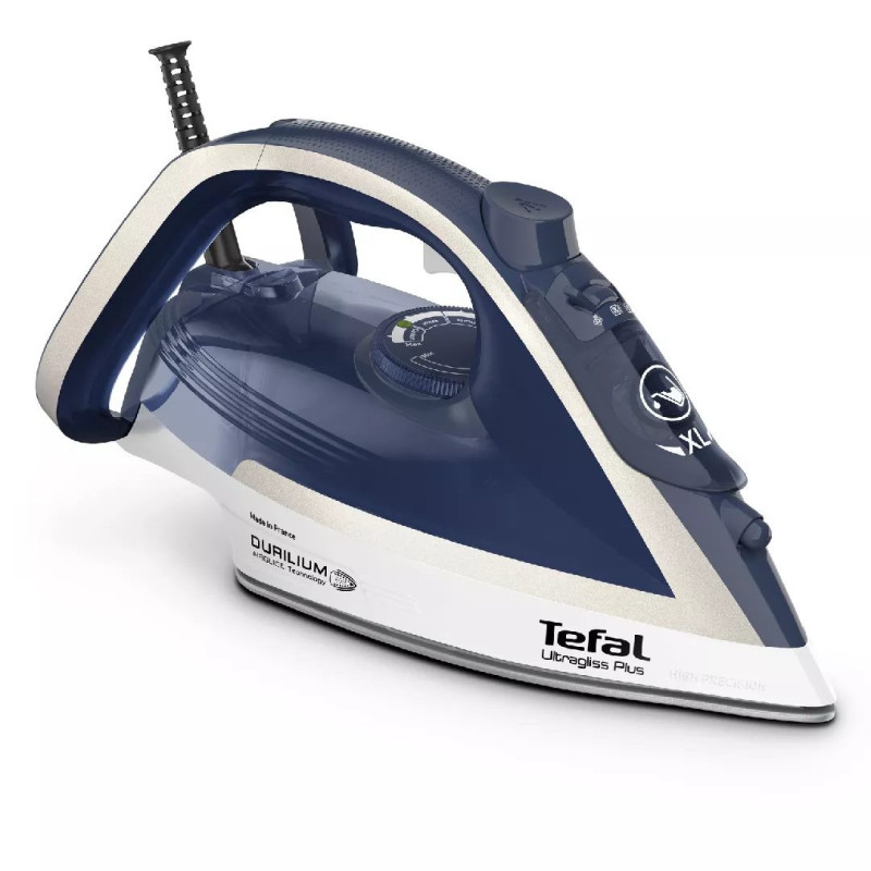Tefal Ultimate Pure FV6812 Garų lygintuvas 2800 W Blue Silver