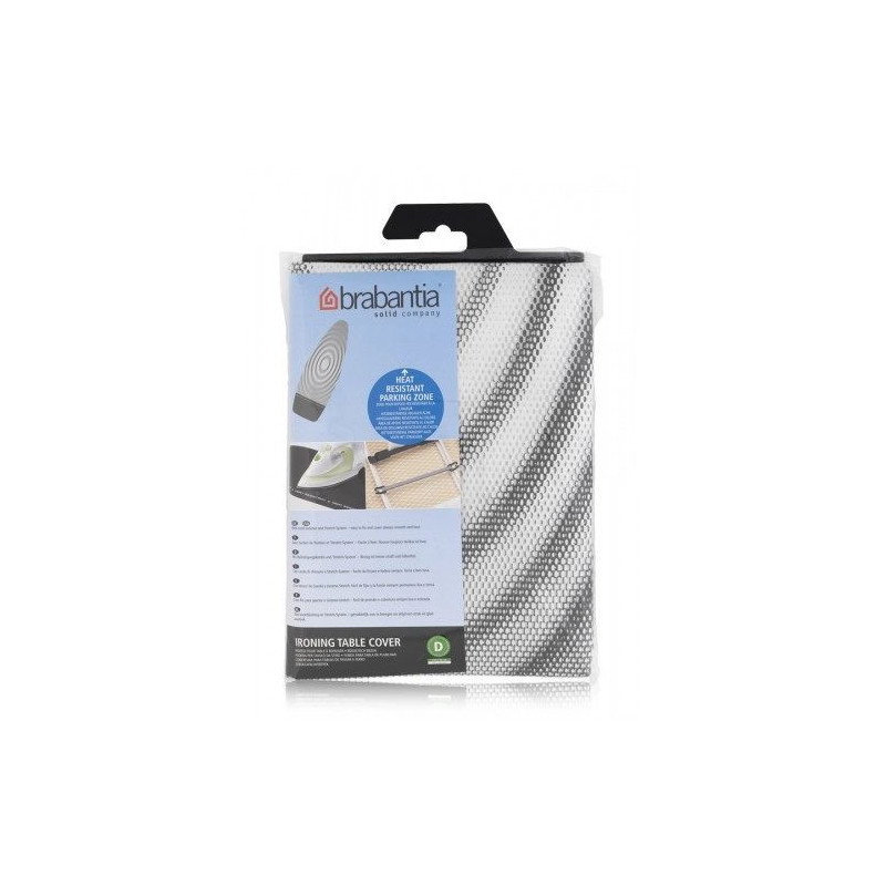 Brabantia 266782 ironing board cover Cotton Grey White