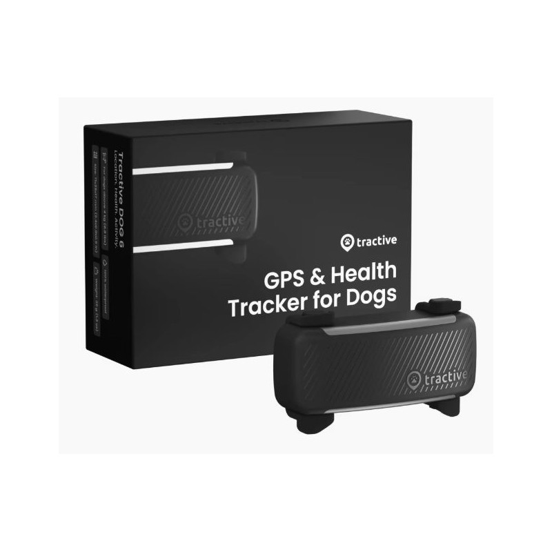 Tractive GPS DOG 6 PET GPS tracker Black