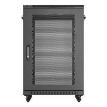 Lanberg FF01-6618-23B rack cabinet 18U Freestanding rack Black