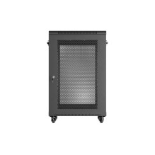 Lanberg FF01-6618-23B rack cabinet 18U Freestanding rack Black