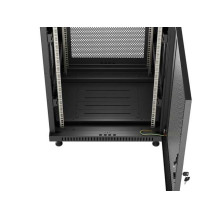 Lanberg FF01-6618-23B rack cabinet 18U Freestanding rack Black