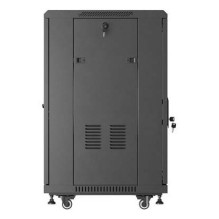 Lanberg FF01-6618-12B rack cabinet 18U Freestanding rack Black