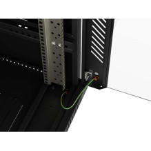Lanberg FF01-6618-12B rack cabinet 18U Freestanding rack Black