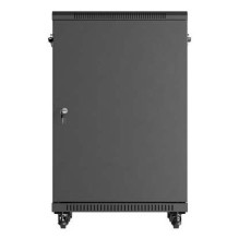 Lanberg FF01-6618-12B rack cabinet 18U Freestanding rack Black