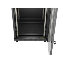 Lanberg FF01-6618-12B rack cabinet 18U Freestanding rack Black