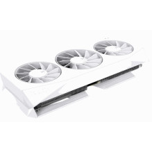 „XFX Radeon RX 9060 XT Mercury OC White“ 16 GB GDDR6 128 bitų vaizdo plokštė „XFX Radeon RX 9060 XT Mercury OC White“ 16 GB GDDR6 128 bitų vaizdo plokštė
