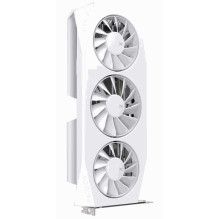 „XFX Radeon RX 9060 XT Mercury OC White“ 16 GB GDDR6 128 bitų vaizdo plokštė „XFX Radeon RX 9060 XT Mercury OC White“ 16 GB GDDR6 128 bitų vaizdo plokštė