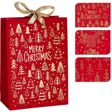 Gift bag Velvet, 11.5 cm x 16 cm, red col. Gift bag Velvet, 11.5 cm x 16 cm, red col.
