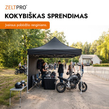 Shopping Tent 3x3 Black Zeltpro PROFRAME Shopping Tent 3x3 Black Zeltpro PROFRAME