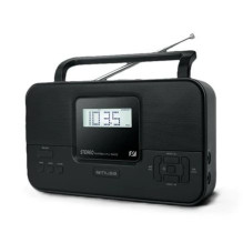 Muse Stereo Portable Radio M-087 MB PLL TO THE FM radio Headphone out