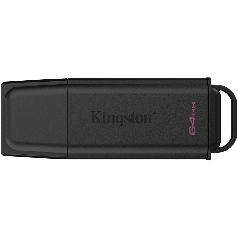 Kingston Technology DataTraveler 64GB Portable USB 3.2 Gen 1 Exodia Black