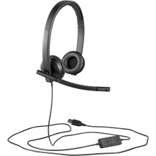 Logitech H570E USB ausinės...