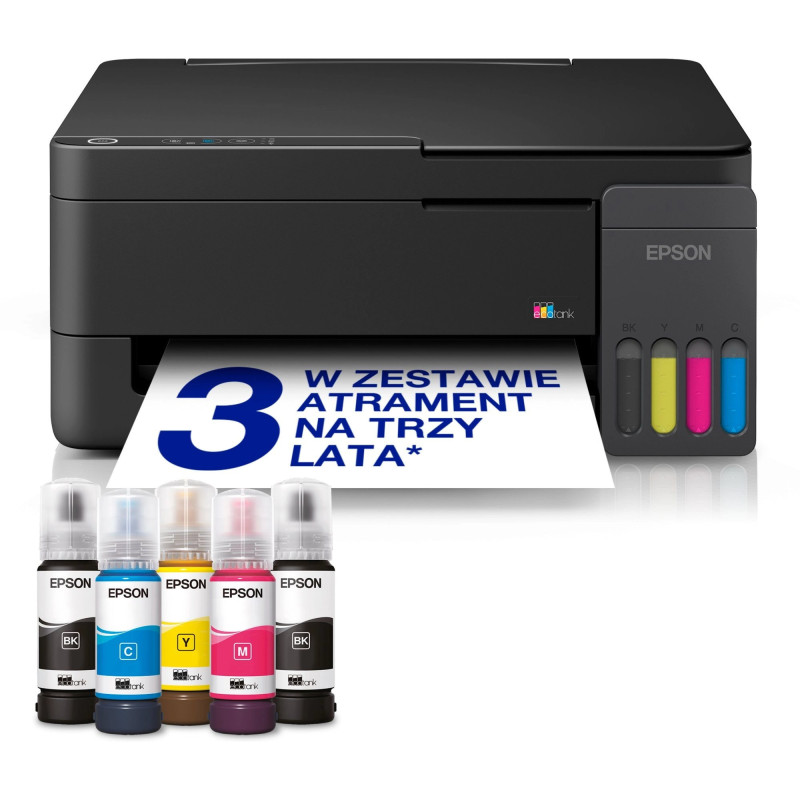 Epson EcoTank L3310 Rašalinis A4 5760 x 1440 DPI 33 ppm Wi-Fi