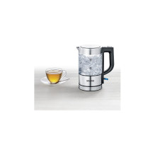 Severin Mini Glass Kettle WK 3472 (stainless steel / black, 0.5 liters)