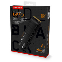 SSD drive SanDisk SN850X 8TB M.2 2280 PCI-E x4 Gen4 NVMe (WDS800T2XHE) SSD drive SanDisk SN850X 8TB M.2 2280 PCI-E x4 Gen4 NVMe (WDS800T2XHE)