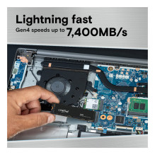 Crucial M.2 PCI Express 4.0 NVMe SSD drive 1TB Crucial M.2 PCI Express 4.0 NVMe SSD drive 1TB