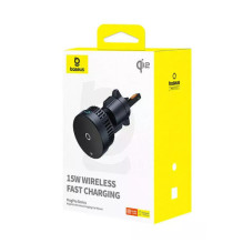 Baseus „MagPro“ automobilinis laikiklis su 15W Qi2.0 indukciniu įkrovikliu (juodas) Baseus „MagPro“ automobilinis laikiklis su 15W Qi2.0 indukciniu įkrovikliu (juodas)