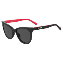 Akiniai nuo saulės LOVE MOSCHINO MOTERIŠKI MOL039S807IR (Lęšiai / Tiltas / Ausinės) 56 / 18 / 140 mm Juodi Akiniai nuo saulės LOVE MOSCHINO MOTERIŠKI MOL039S807IR (Lęšiai / Tiltas / Ausinės) 56 / 18 / 140 mm Juodi