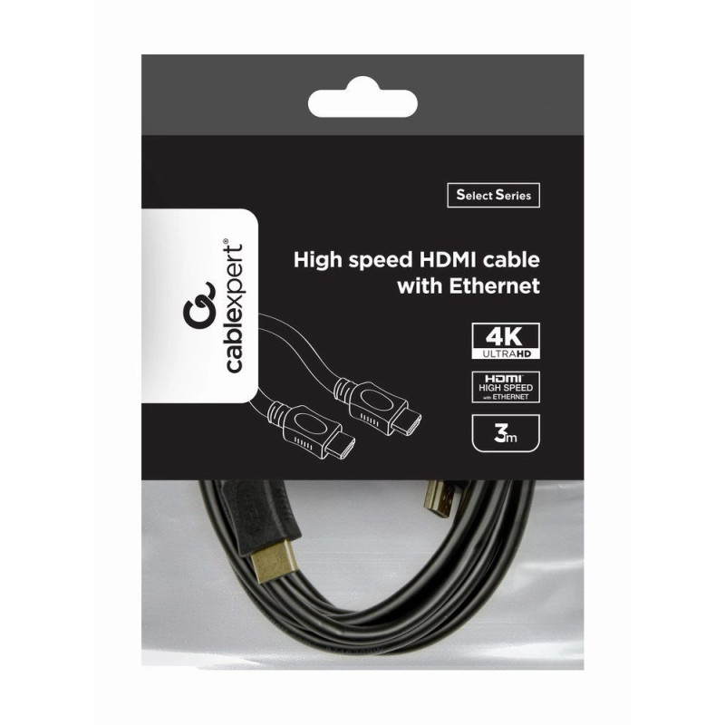 Gembird CC-HDMI4L-10 HDMI kabelis 3 m HDMI A tipas (standartinis) Juoda Oranžinė