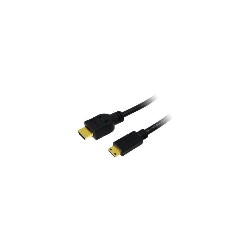 LogiLink CH0022 HDMI cable 1.5 m HDMI Type A (Standard) HDMI Type C (Mini) Black