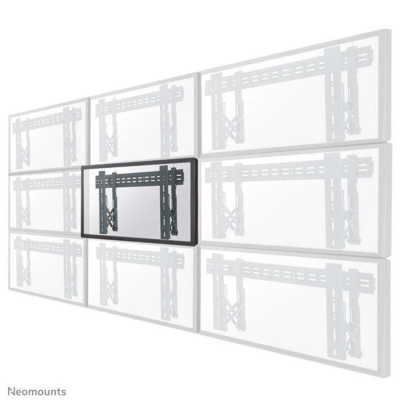 Neomounts LED-VW1000BLACK Vaizdo sienos laikiklis 40–75 colių – ištraukiamas – maks. 50 kg