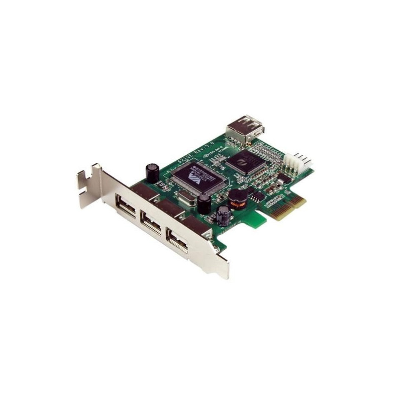 StarTech.com 4 Port PCI Express žemo profilio didelės spartos USB plokštė