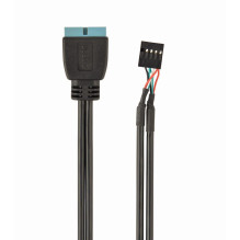 KABELIS USB2 Į USB3 INT. ANTRAŠTĖ / CC-U3U2-01 GEMBIRD