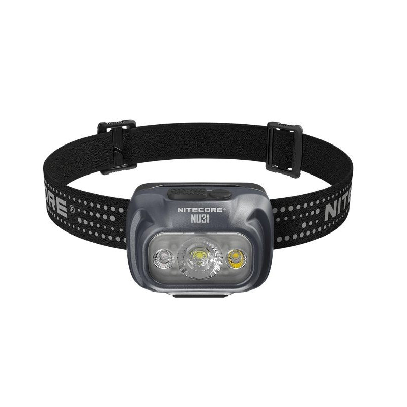Nitecore NU31 žibintuvėlis Pilkas žibintuvėlis su galvos juosta LED