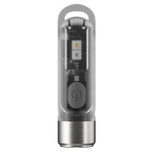 Nitecore TIKI GITD žibintuvėlis Pilkas žibintuvėlis ant raktų pakabuko LED