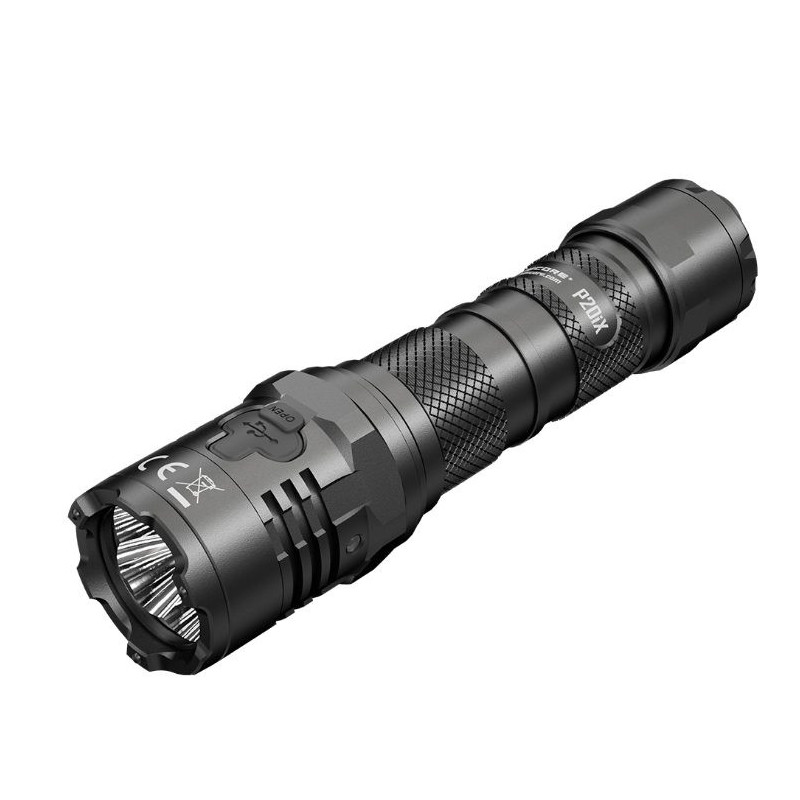 Nitecore P20iX Juodas Tactical žibintuvėlis LED