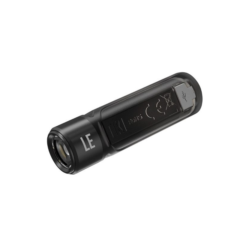 Nitecore TIKI LE juodas rankinis žibintuvėlis LED