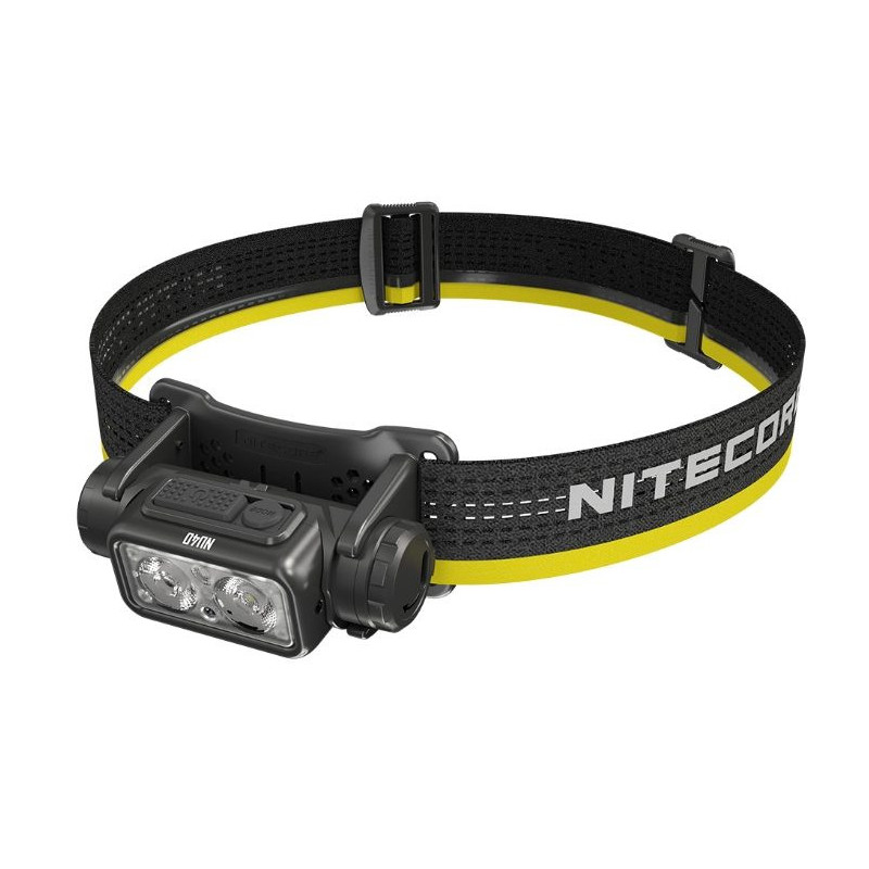 Nitecore NU40 žibintuvėlis Juodas žibintuvėlis su galvos juosta LED