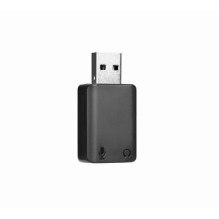 BOYA BY-EA2 kabelinis lyties keitiklis USB 2.0 A tipas 3.5mm(microphone ) + 3.5mm(headphone ) Juodas