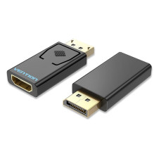 Vention DP kištukas į HDMI kištuką, juodas adapteris