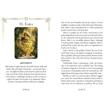Orakulo Kortų Kaladė - "Rockpool Nature Goddess Oracle Cards", 44 Kortelės