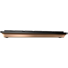 Klaviatūra Cherry DW 9100 SLIM belaidė RF + Bluetooth AZERTY Prancūzų Black