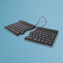 Klaviatūra R-GO Tools ergonominė R-Go Split Break klaviatūra su pertraukų programine įranga, QWERTZ (DE), Bluetooth, Bla Klaviatūra R-GO Tools ergonominė R-Go Split Break klaviatūra su pertraukų programine įranga, QWERTZ (DE), Bluetooth, Bla