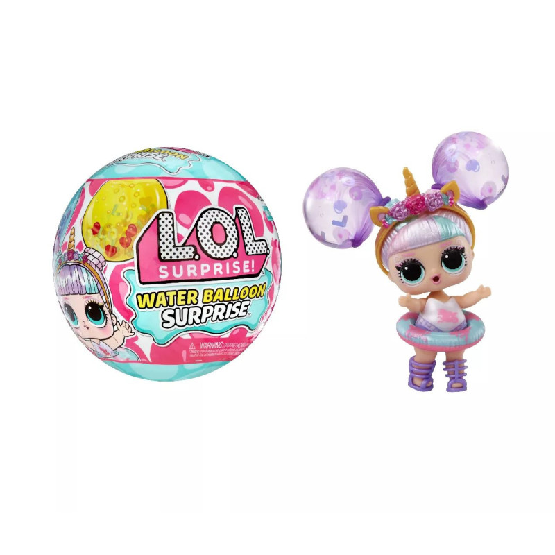 MGA Entertainment LOL Surprise Vandens balionų staigmena Tots žaislinė figūrėlė (įvairūs elementai, viena figūrėlė)