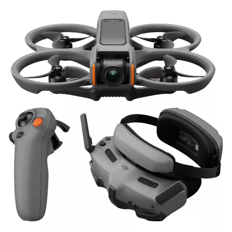 DJI „Avata 2 Fly More Combo“ (1 baterija) 4 rotoriai kvadrokopteris 12 MP 3840 x 2880 pikselių 2150 mAh juodas