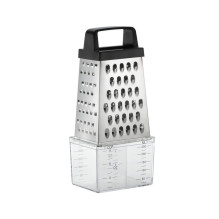 Resto Kitchenware 95412 manual grater / spiralizer Box grater Black Stainless steel