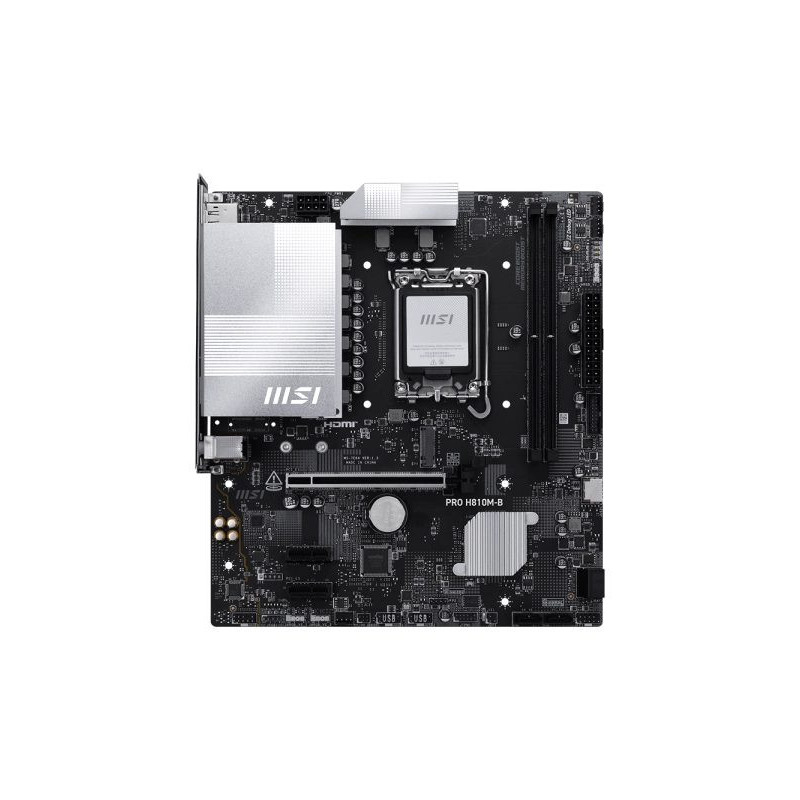 MSI PRO H810M-B motherboard Intel H810 LGA 1851 (Socket V1) micro ATX