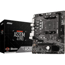 MSI A520M-A PRO pagrindinė...