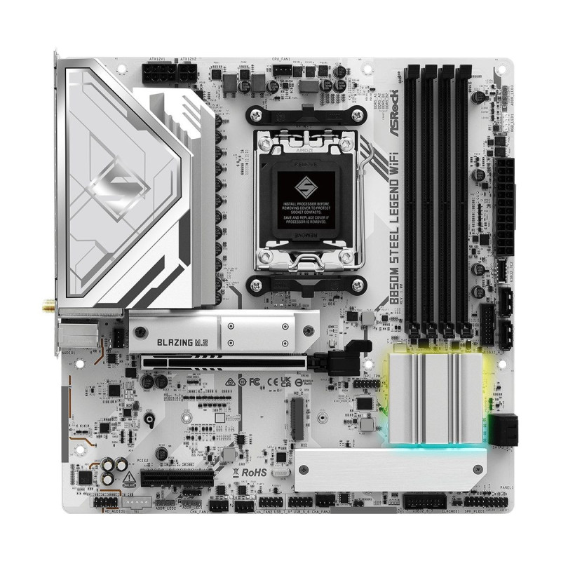 Asrock B850M Steel Legend WiFi AMD B850 Socket AM5 micro ATX