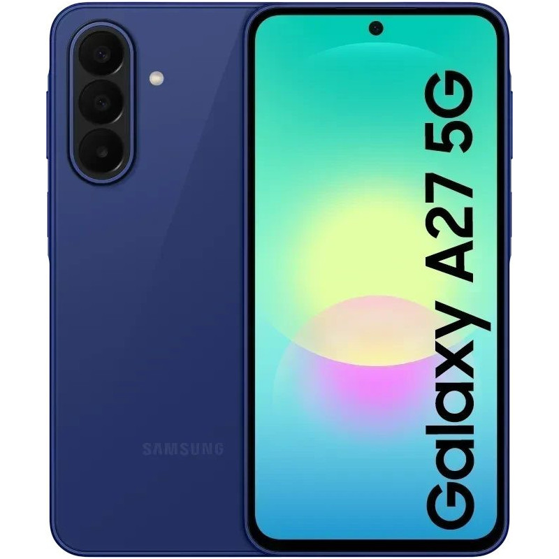 Samsung GALAXY A27 5G 17 cm (6,7 colio) su dviem SIM kortelėmis Android 16.0 USB Type-C 8 GB 256 GB 5000 mAh Blue