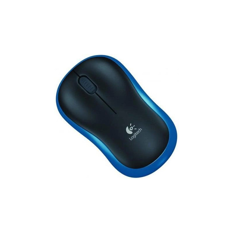 Logitech M185 kabellose Maus - blau