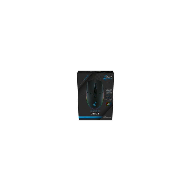 MediaRange MRGS202 mouse Gaming Right-hand USB Type-A Optical 4000 DPI