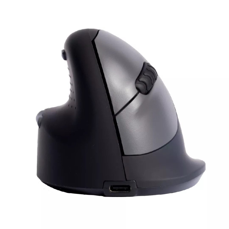 Mouse HE ergonomic mouse left Bluetooth large black / silve